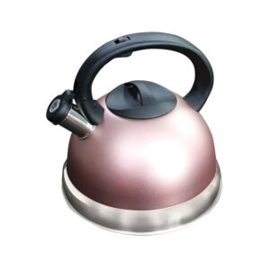 SAFEGAS WHISTLING KETTLE-MATT PINK