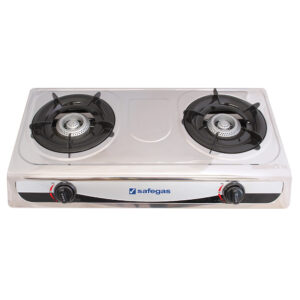 SAFEGAS 2 PLATE S/STEEL CAST IRON BURNER
