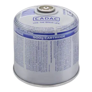 CADAC 500 GRAM GAS CARTRIDGE RESEALABLE